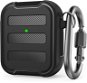 AhaStyle Premium TPU Rugged Airpods 1&2 Case Black - Headphone Case