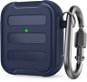 AhaStyle Premium TPU Rugged Airpods 1&2 Case Blue - Fülhallgató tok