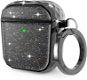 AhaStyle Glitter Protection Airpods 1&2 Case Black - Headphone Case