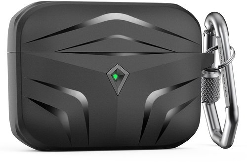 AhaStyle TPU Rugged Case Airpods Pro, Black - Headphone Case - Main image