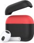 Ahastyle Silikonhülle für AirPods 3 Black & Red - Kopfhörer-Hülle
