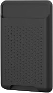 AhaStyle silikónová magsafe peňaženka pre Apple iPhone čierna - MagSafe peňaženka