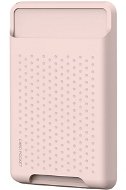 AhaStyle szilikon magsafe pénztárca Apple iPhone-hoz, rózsaszínű - MagSafe tárca