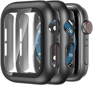 AhaStyle Premium 9H Schutzglas für Apple Watch 2 - 44 mm - Uhrenetui