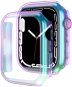 Ahastyle premium PC Matte electroplated pro Apple Watch7 45MM rainbow 2ks - Ochranný kryt na hodinky