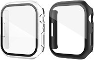 Ahastyle Premium 9H Glass for Apple Watch7 41MM Transparent 2 pcs - Protective Watch Cover