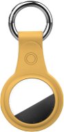 AhaStyle Premium TPU-Hülle für Apple AirTag gelb - AirTag Schlüsselanhänger
