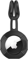 AhaStyle Silicone Case with Cord for Apple AirTag Black - AirTag Loop