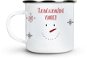 Ahome Tin Cup Happy and snowy 350ml - Mug