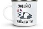Ahome Tin can Lazy and I lie down for it 350ml - Mug