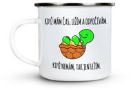 Ahome Plecháček Ležím a odpočívám - Hrnek