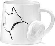 Master Porcelain cup with tail - dog 3D 0,35 - Mug