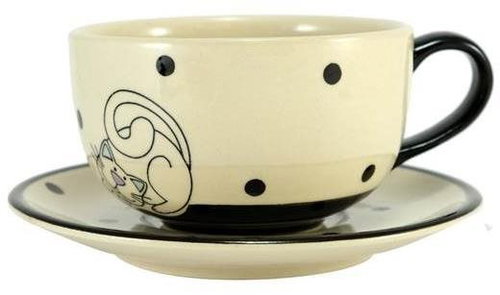 Cup with saucer, 330 ml - Cup - Main image