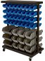 AHProfi Double-sided Metal Mobile Organizer for Screws, 88 boxes - Tool Organiser