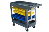 AHProfi Assembly Trolley with Storage System, 32 Boxes - Tool trolley