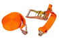 Upínací popruh Hoteche Dvoudílný upínací popruh s ráčnou 50x10000 mm, 1500 daN - HT670301 - Upínací popruh
