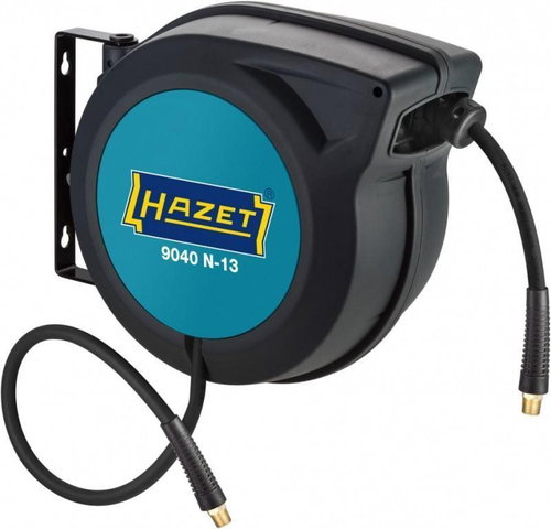 Hazet Self-Winding Drum with Water and Air Hose 15m - Garden Hose Reel - Main image