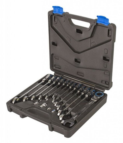 Licota flexible ratchet wrench set, 16 pcs - Wrench Set - Main image