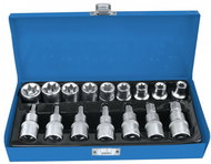 AHProfi Set of TORX socket wrenches, 16 pcs - Sada torx klíčů