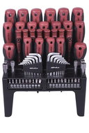AHProfi Set of screwdrivers in stand, 69 pcs - Screwdriver Set