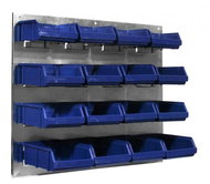 AHProfi Metal organiser with plastic boxes - Organiser