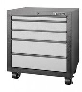 Tactix Mobile workshop cabinet, 5 drawers - Workshop Cabinet