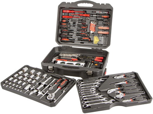 AHProfi Tool Set with Gola Set 1/2" and 1/4", 187 pcs - Socket Wrench Set - Main image