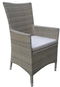 Dimension RIMINI Chair, Grey - Garden Chair