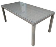 Dimenza BARCELONA Dining Table, Grey - Garden Table