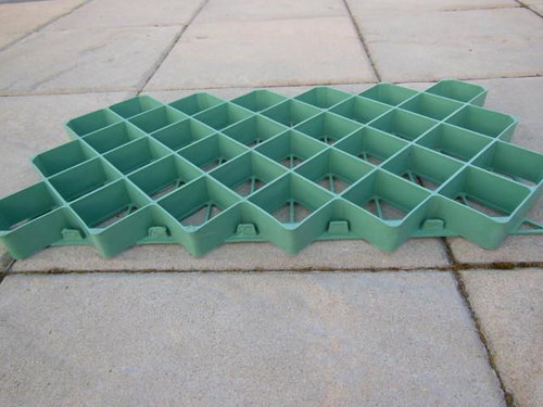 DIMENZA Grassing tiles DF-010012 - WPC Tiles - Main image