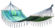 Hammock DIMENSION MAXI Hammock for Two People, Blue with Stripes - Houpací síť