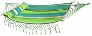 Hammock DIMENSION MAXI Hammock for Two People, Green with Stripes - Houpací síť