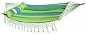 Hammock DIMENSION MAXI Hammock for Two People, Green with Stripes - Houpací síť
