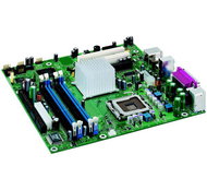 Intel D915GAGL Augsburg, i915G/ICH6, DCh. DDR400, SATA, int. VGA+PCIe x16, USB2.0, LAN, sc775, mATX, - Motherboard