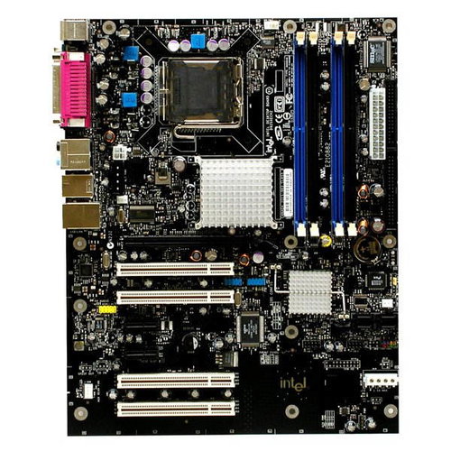 Intel D925XECV2LK Culver City 2, 925XE/ICH6R, DCh. DDR2 533, SATA RAID, USB2.0, FW, GLAN, sc775, ATX - Motherboard - Main image