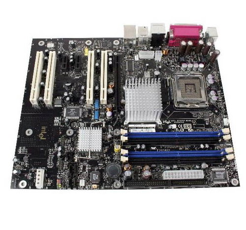 Intel D925XECV2LK Culver City 2, 925XE/ICH6R, DCh. DDR2 533, SATA RAID, USB2.0, FW, GLAN, sc775, ATX - Motherboard - Main image