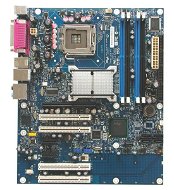 Intel D945PVSLKR Rio Vista, 945P/ICH7R, DDR2 667, SATA II RAID, PCIe x16, USB2.0, FW, GLAN, sc775, A - Motherboard