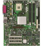 Intel S875WP1LX Winterpark, i875P, 4x DDR400 ECC, SATA RAID, int. VGA, USB2.0, LAN, GLAN, sc478, ATX - Motherboard