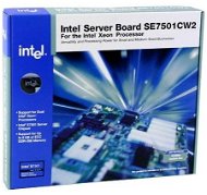Intel SE7501CW2 Clearwater, iE7501, 4x DDR266 ECC, int. VGA, USB, LAN, GLAN, 2x sc604 533MHz, ATX - Základní deska
