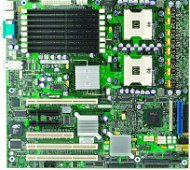 Intel SE7520BD2VD2 Brandon, iE7520, 6x DDR2 400 ECC, SATA + 1ch SCSI RAID, int. VGA, USB2.0, 2x GLAN - Motherboard