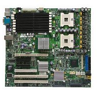 Intel SE7520BD2SCSID2 Brandon, iE7520, 6x DDR2 400 ECC, SATA + 2ch SCSI RAID, int. VGA, USB2.0, 2x G - Motherboard