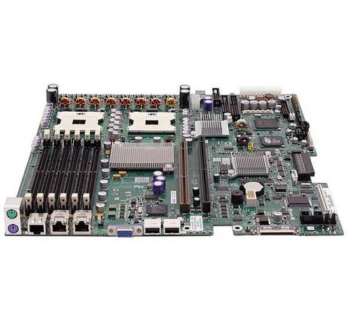 Intel SE7520JR2ATAD2 Jarrell, iE7520, 6x DDR2 400 ECC, SATA RAID, int. VGA, USB2.0, 2xGLAN, 2x sc604 Hauptbild Intel SE7520JR2ATAD2 Jarrell, iE7520, 6x DDR2 400 ECC, SATA RAID, int. VGA, USB2.0, 2xGLAN, 2x sc604 - Motherboard - Hauptbild