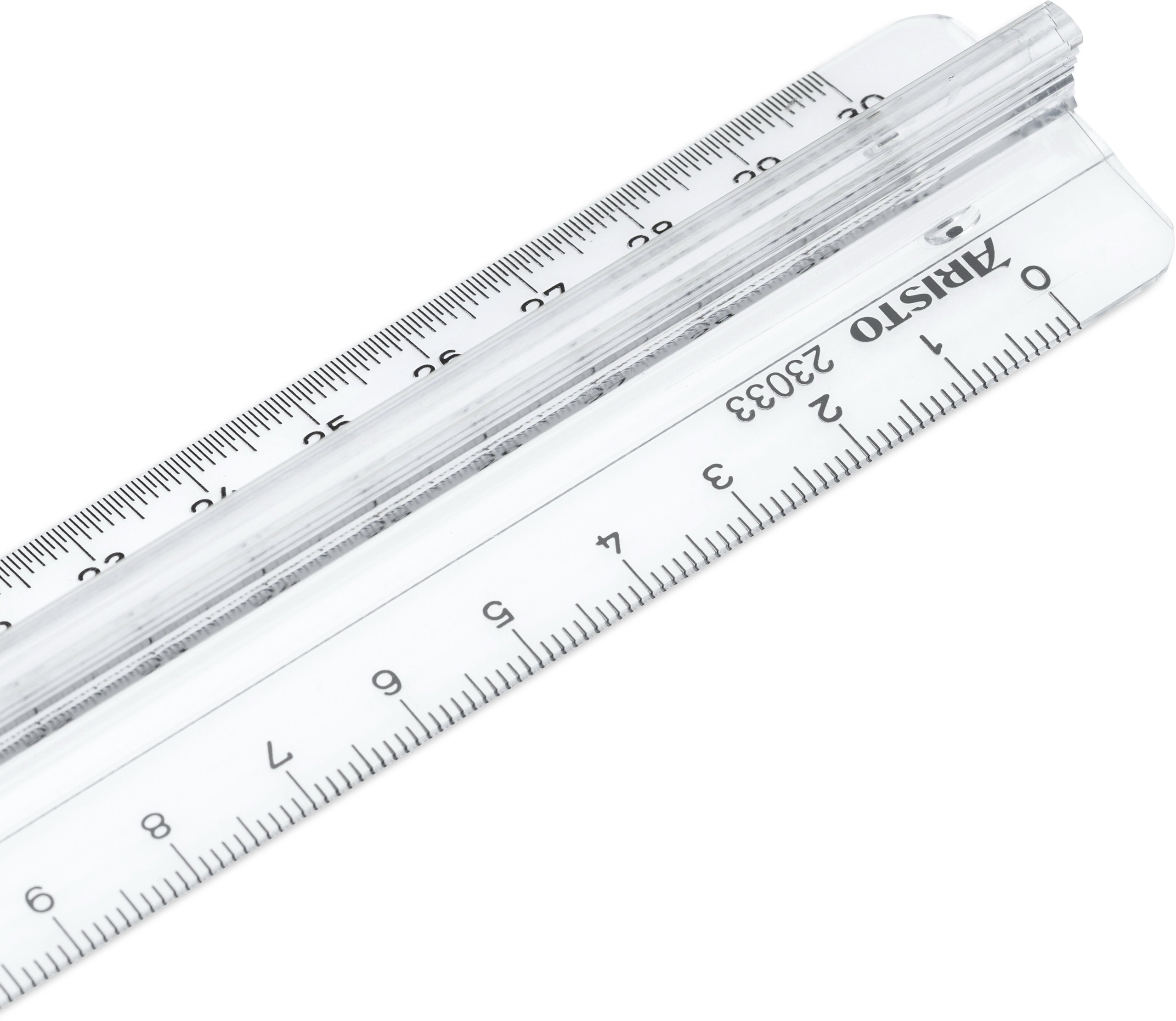 ARISTO College Prism fogantyús 30 cm-es vonalzó