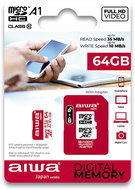 AIWA MSDC10 64 GB Micro SD karta s adaptérem, A1, SDXC, ip57 - Memory Card