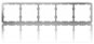 Ajax Frame (Fünffachrahmen) [55] - Fünffachrahmen für LightSwitch - Schalter