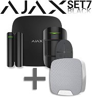SET Ajax StarterKit black + Ajax HomeSiren white - Security System