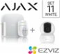 SET Ajax StarterKit white + Ezviz Kamera TY2 - Sicherheitssystem
