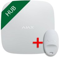 SET Ajax Hub white+ Ajax SpaceControl white - Biztonsági rendszer