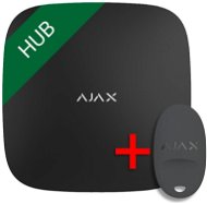 SET Ajax Hub black + Ajax SpaceControl black - Biztonsági rendszer