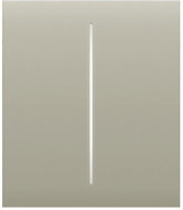 Ajax CenterButton (2-gang) - Center two-button, olive - Socket Cover